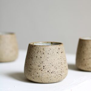 a small metal container